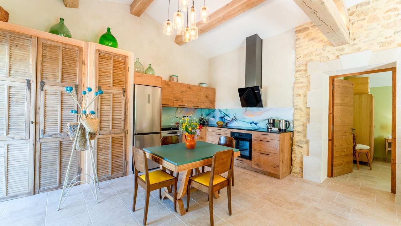 Photo of Kitchen in Malaucene