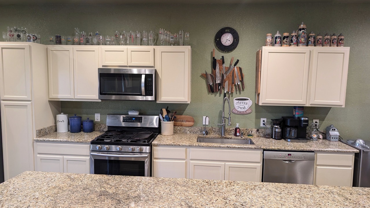 Photo of Kitchen in May