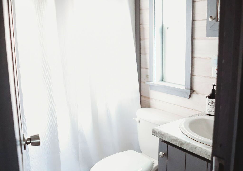 Photo of Bathroom in Dewy Rose