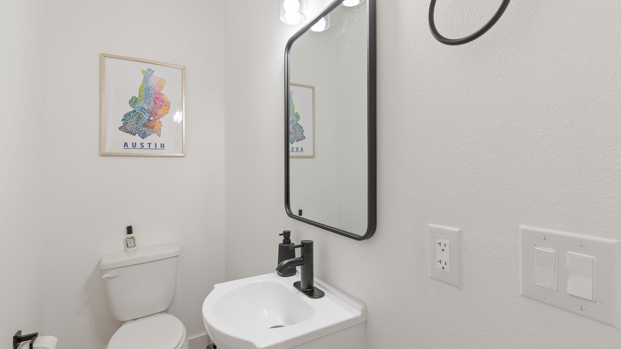 Photo of Bathroom in North Austin Civic Association