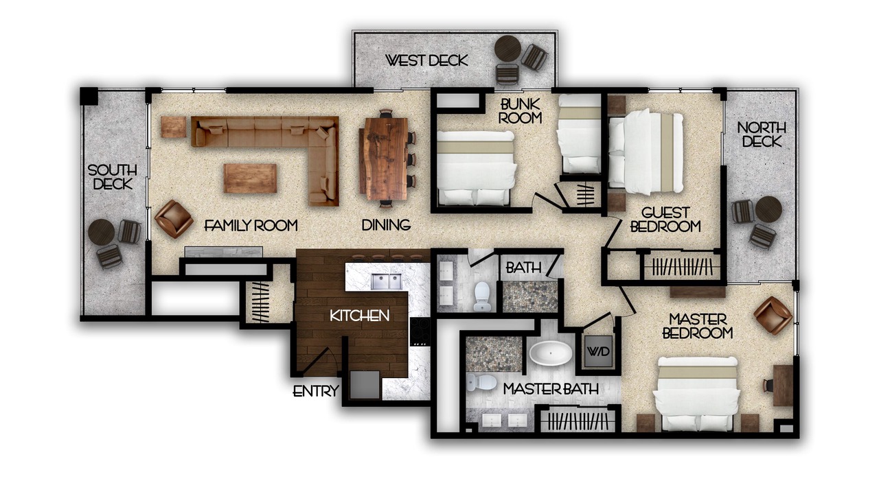 Photo of Bedroom in Peak 9