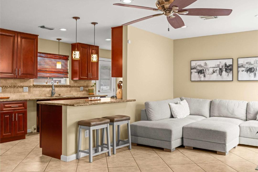 Photo of Kitchen in Spring Shadows