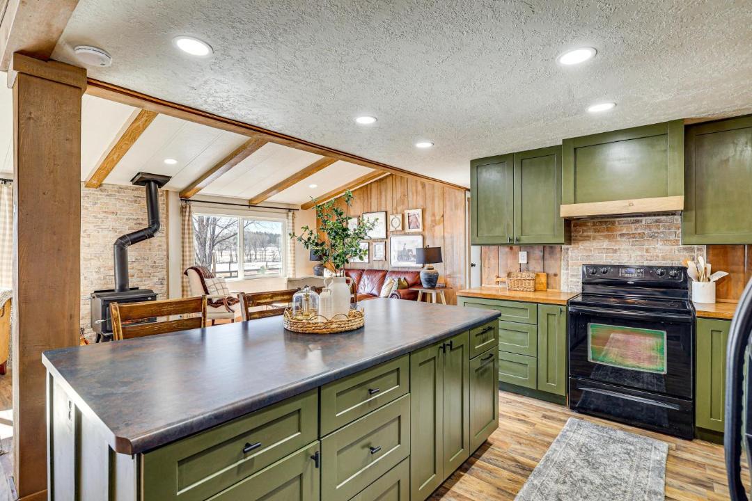 Photo of Kitchen in Blue