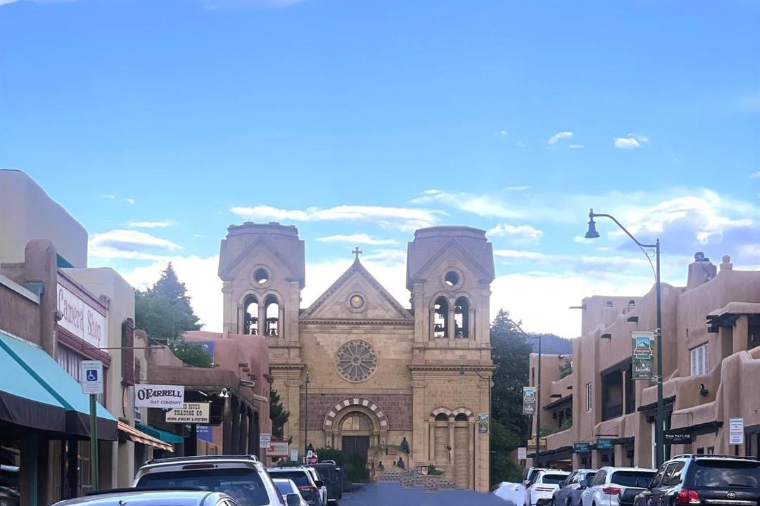 Photo of Buildings in Downtown Santa Fe