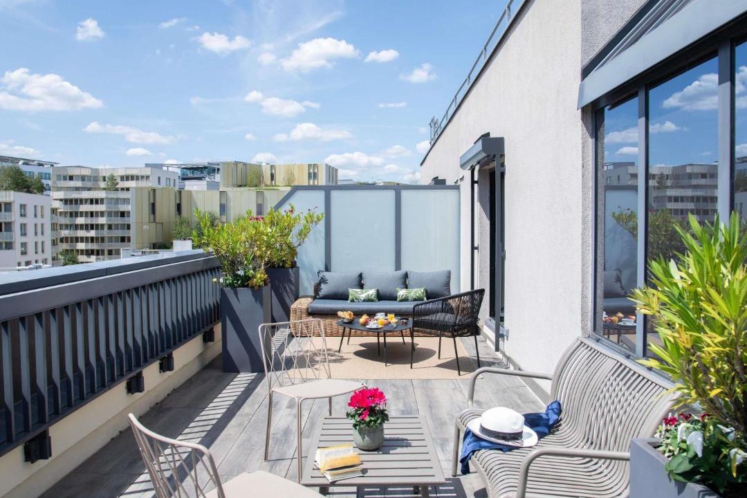 Photo of Patio Balcony in Quartier de la Salpetriere