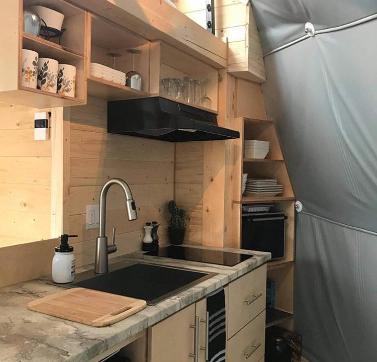 Photo of Kitchen in L'Anse-Saint-Jean