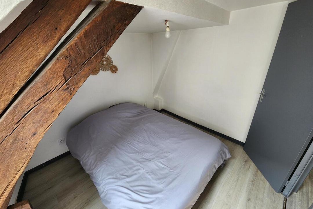 Photo of Bedroom in Gray