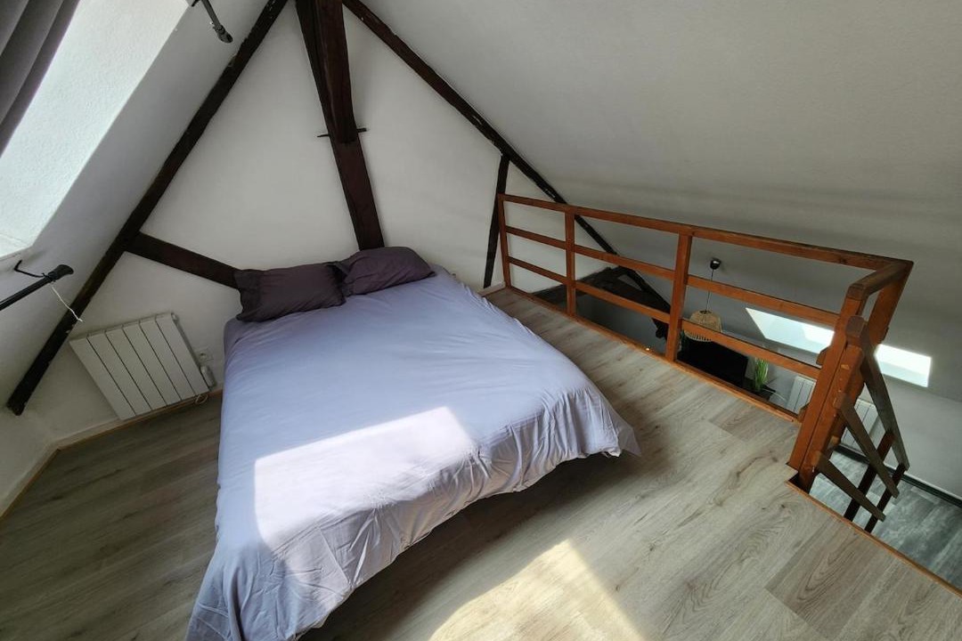 Photo of Bedroom in Gray