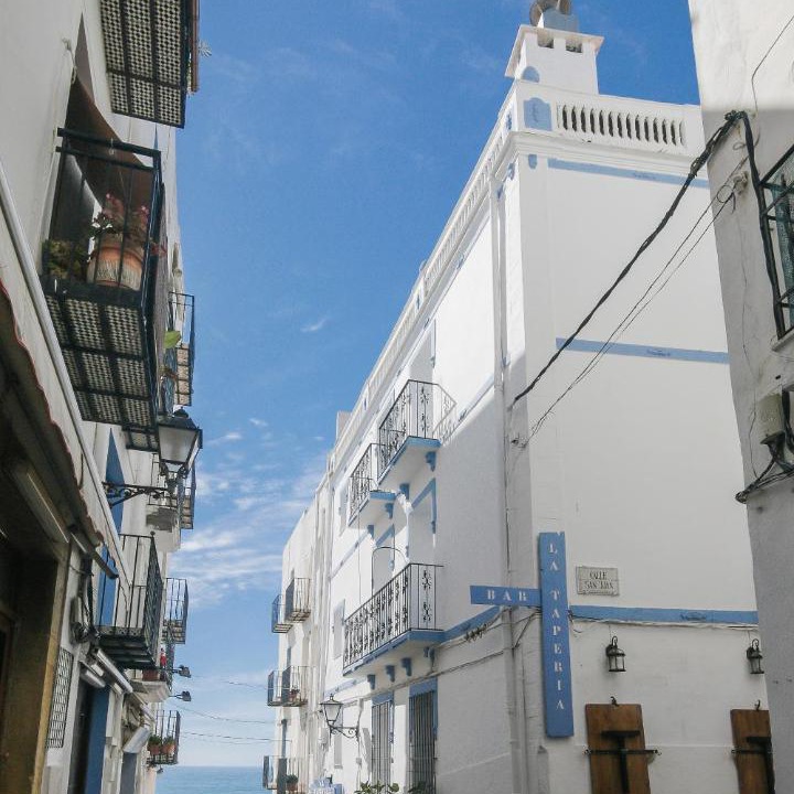 Photo of Buildings in Peniscola Old Town