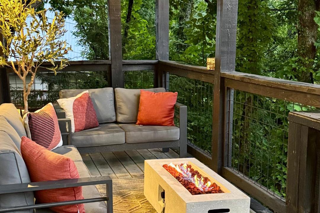Photo of Patio Balcony in Chalet Village