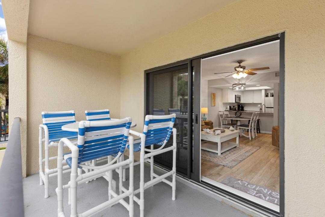 Photo of Patio Balcony in St. Augustine Beach