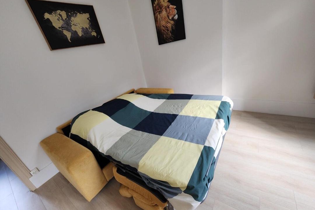 Photo of Bedroom in Gray