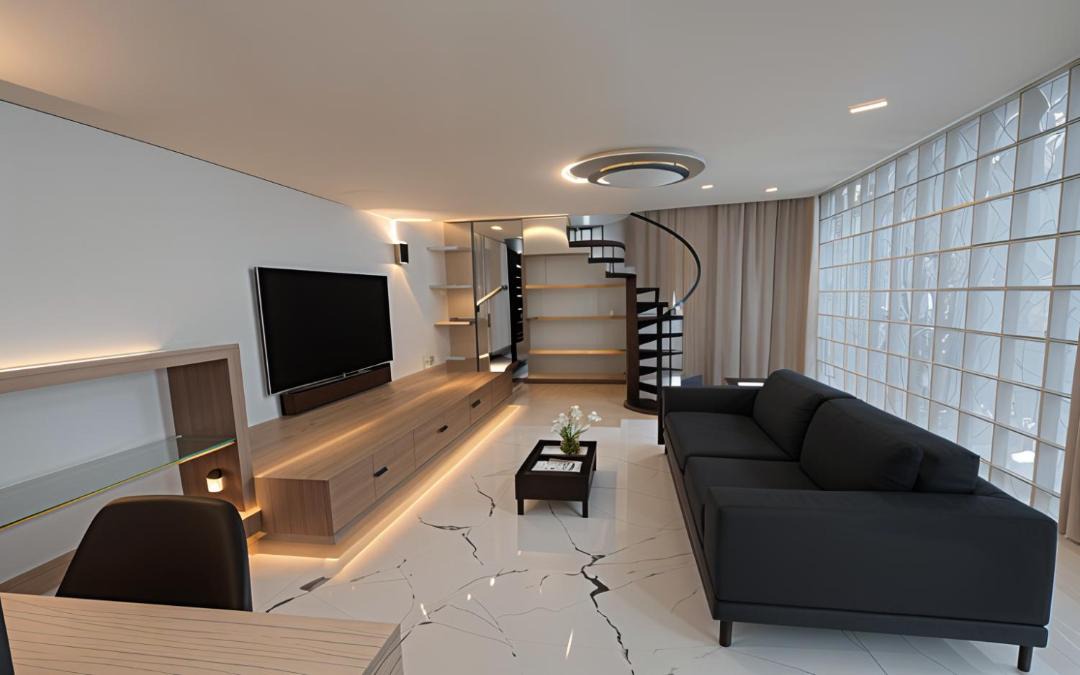 Photo of Livingroom in Parchamp–Albert Kahn