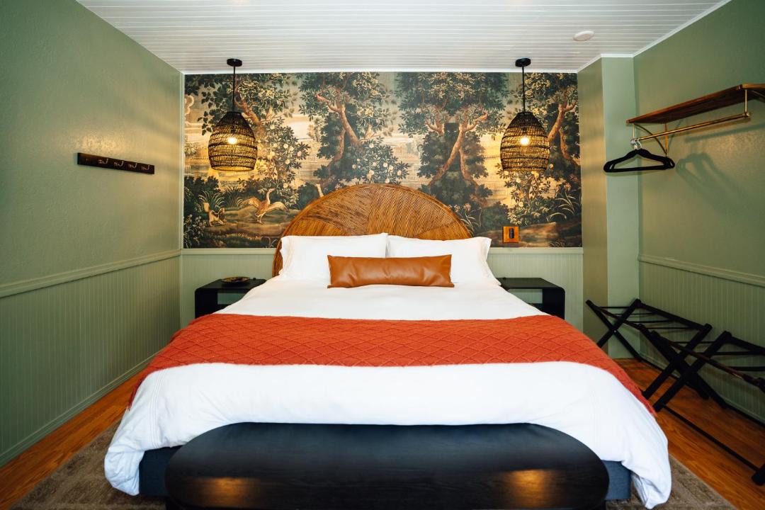 Photo of Bedroom in Historic Railroad District