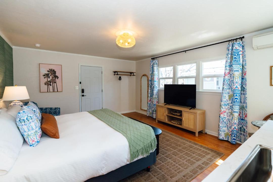 Photo of Bedroom in Historic Railroad District