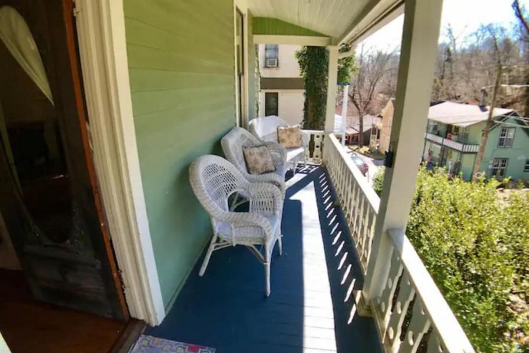 Photo of Patio Balcony in Eureka Springs Historic District