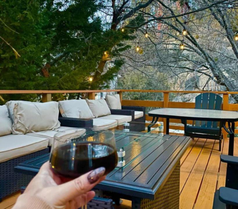 Photo of Patio Balcony in Arrowbear Lake