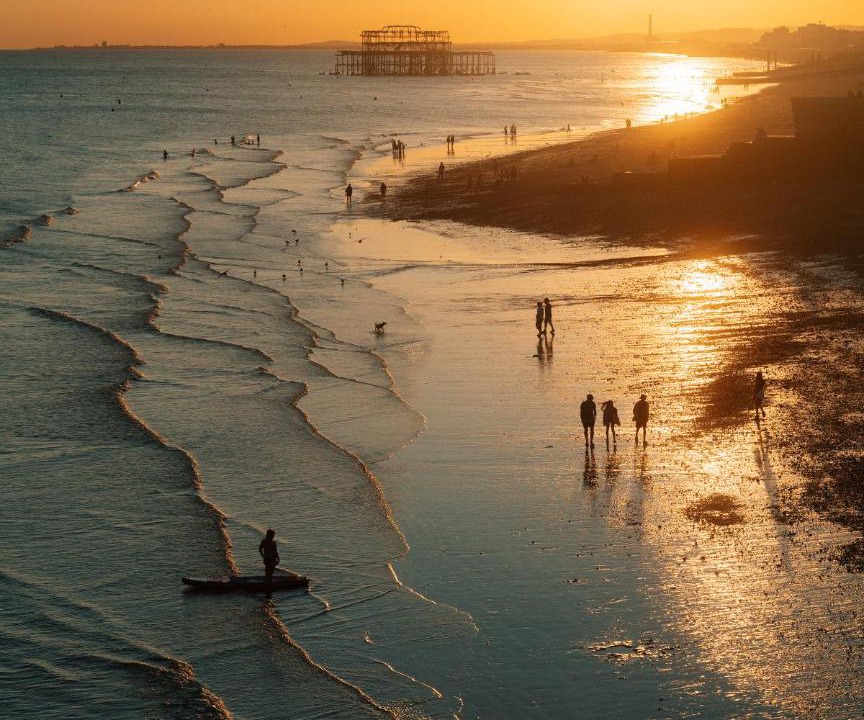 Photo of Human In Picture in Seafront