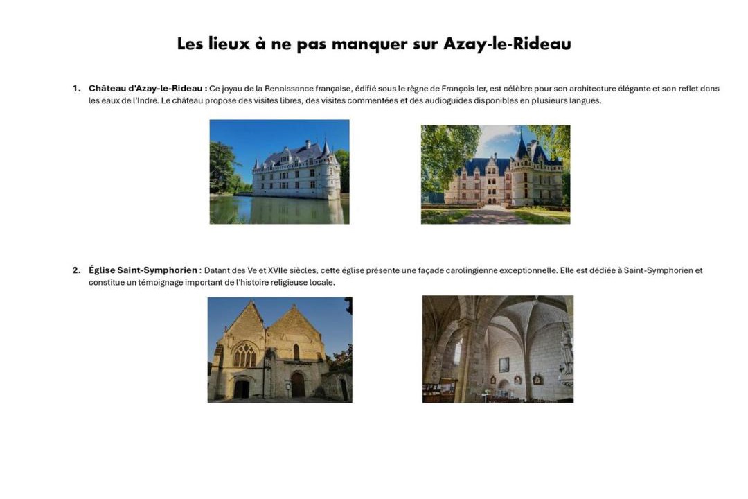 Photo of Buildings in Azay-le-Rideau