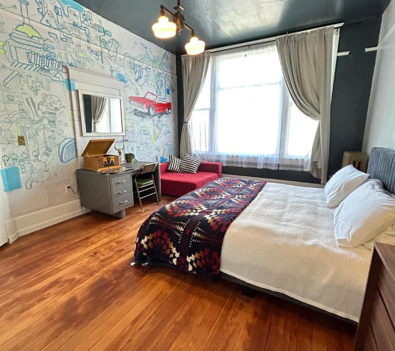 Photo of Bedroom in Historic Downtown District