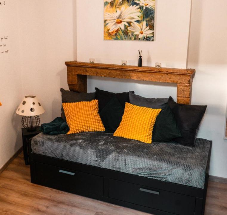 Photo of Bedroom in Gray