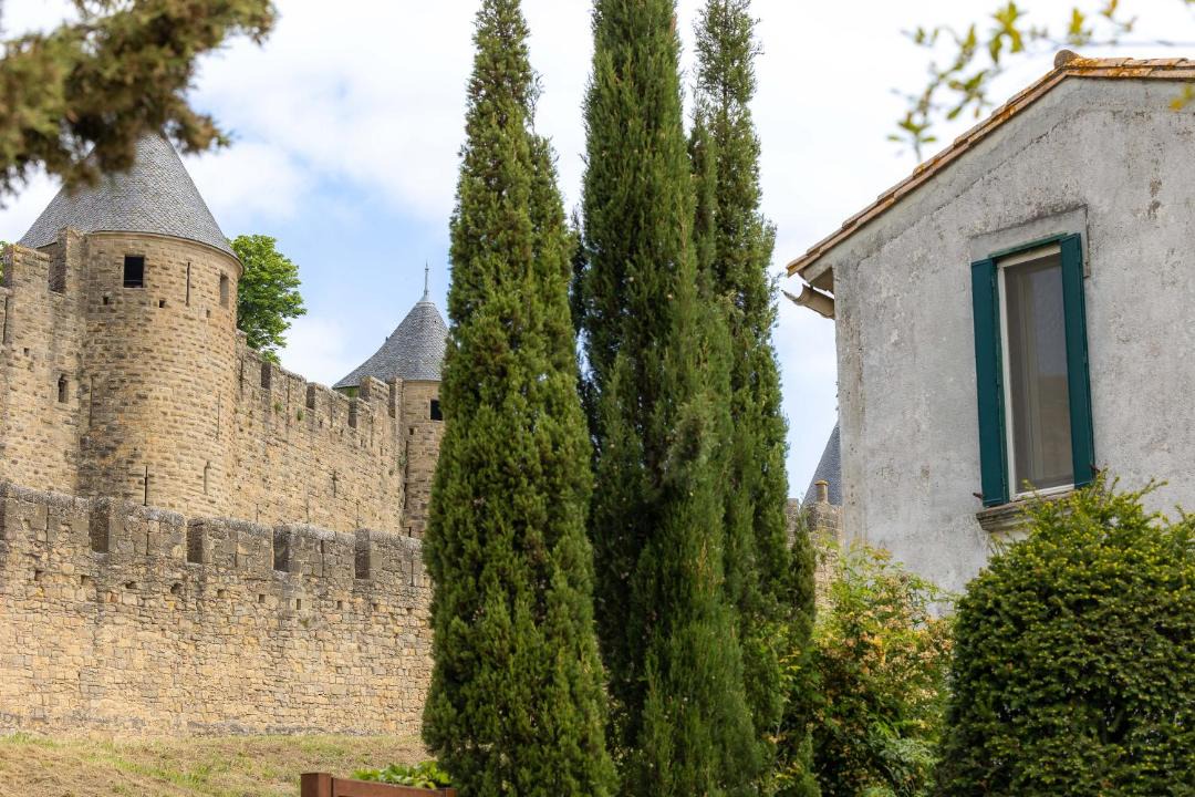 Photo of Buildings in City of Carcassonne