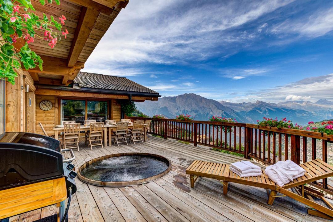 Photo of Patio Balcony in La Tzoumaz
