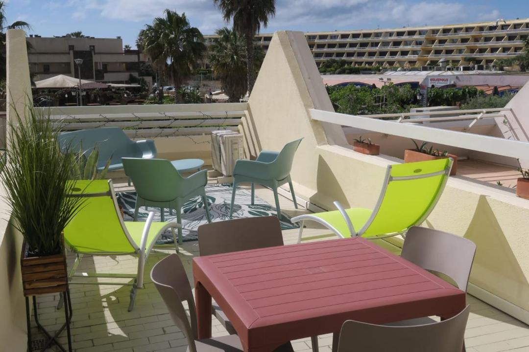 Photo of Patio Balcony in Naturist Village