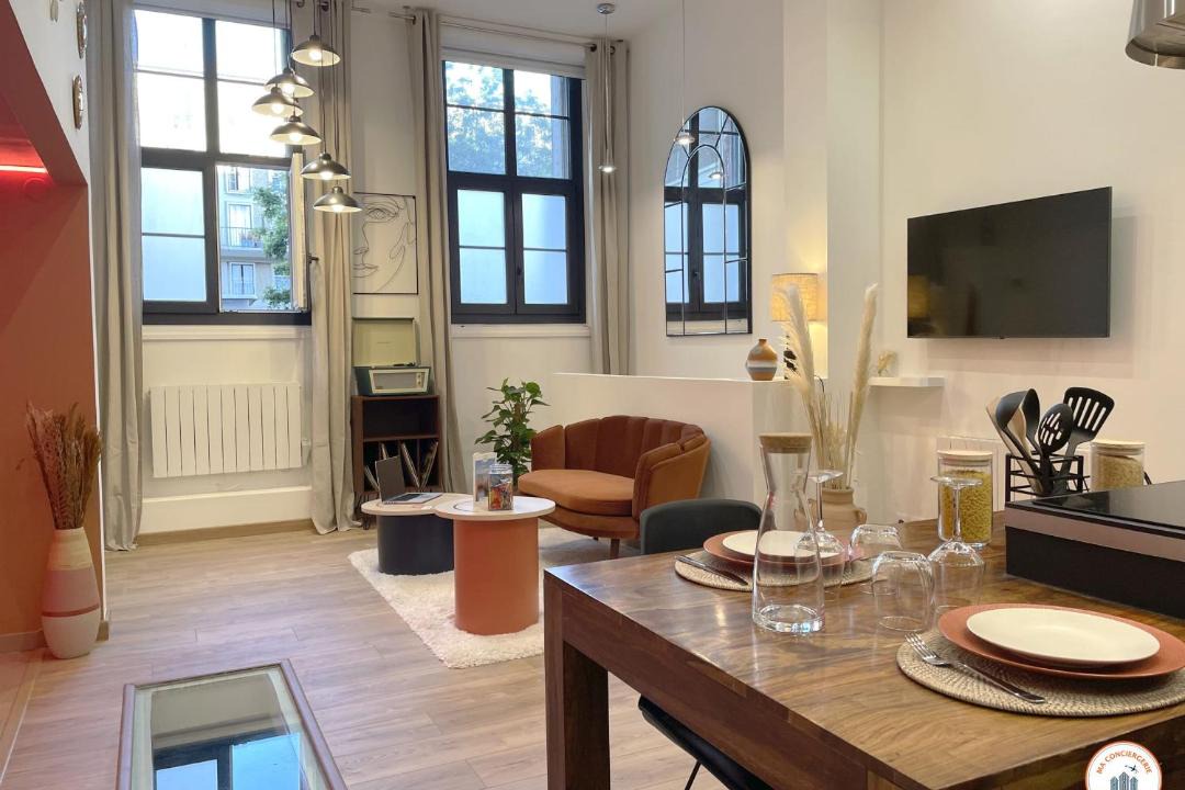 Photo of Livingroom in Downtown Le Havre