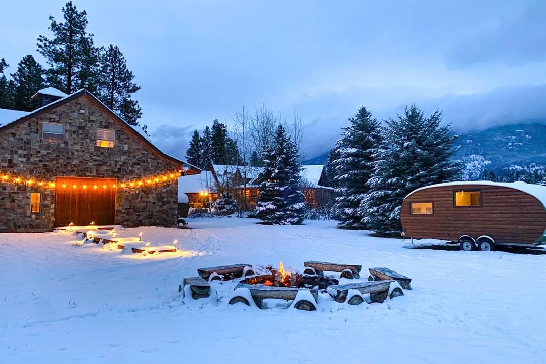 Photo of Buildings in Columbia Falls