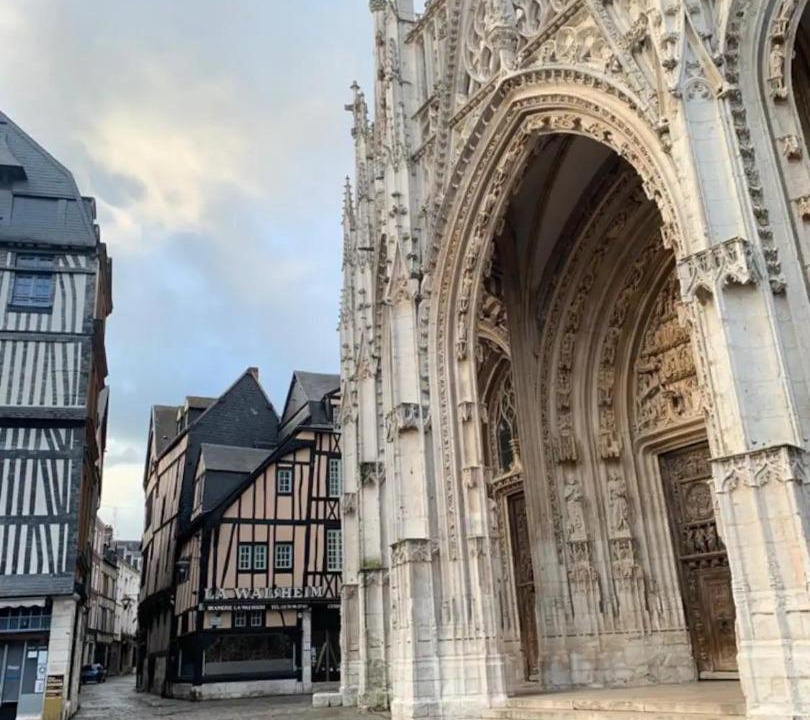 Photo of Buildings in Rouen City Centre