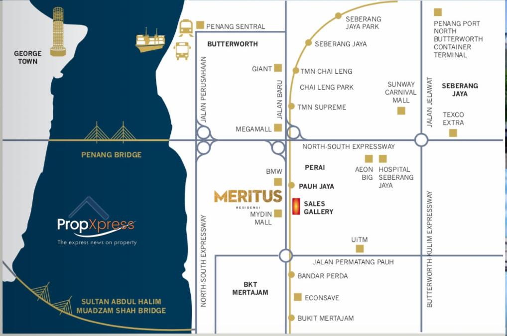 Photo of Buildings in Central Seberang Perai