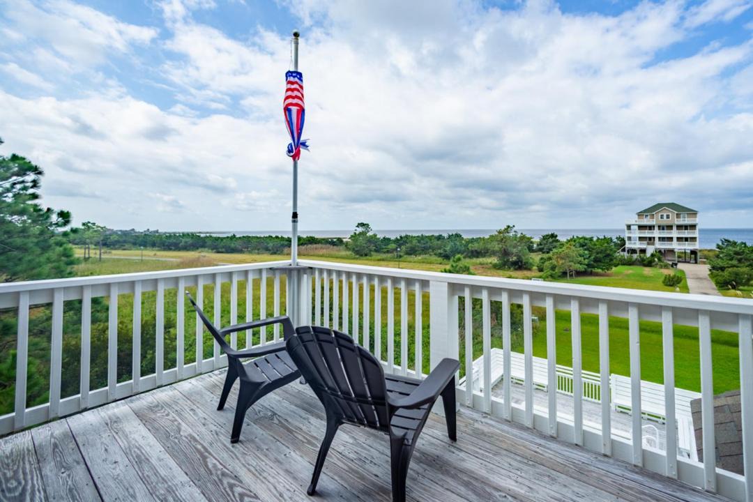 Photo of Patio Balcony in Wind Over Waves