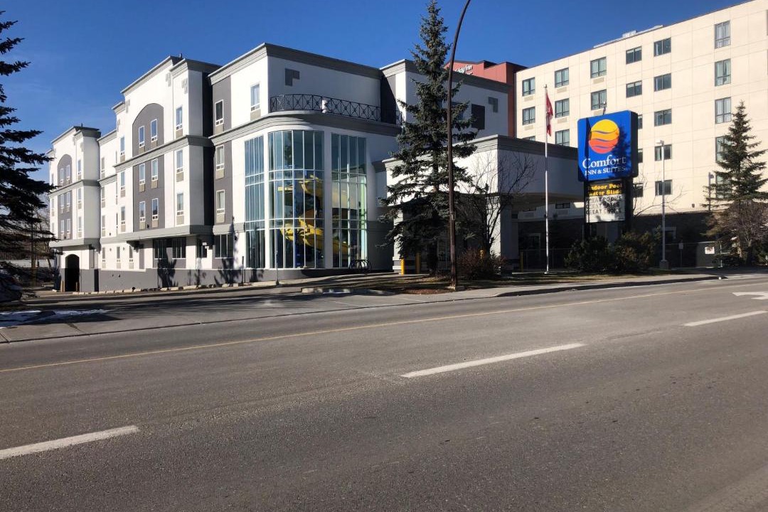 Photo of Buildings in Banff Trail