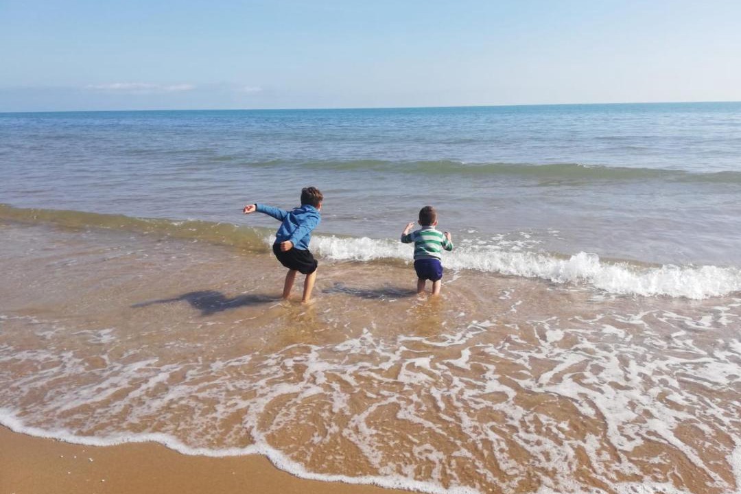 Photo of Human In Picture in Almadrava Beach