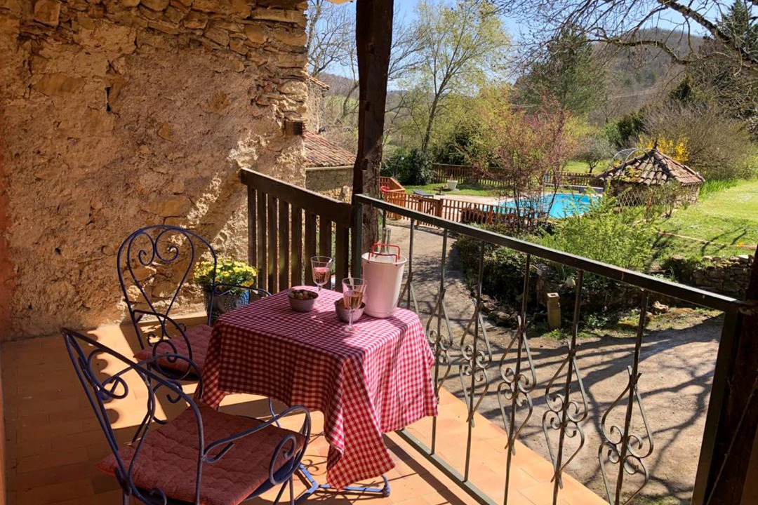 Photo of Patio Balcony in La Bastide-de-Bousignac
