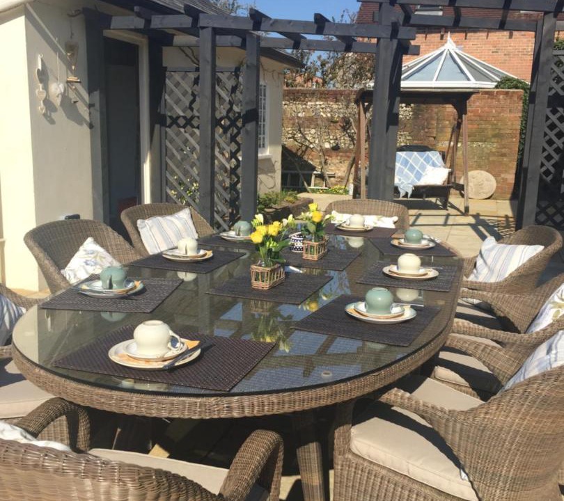 Photo of Patio Balcony in Blandford Saint Mary