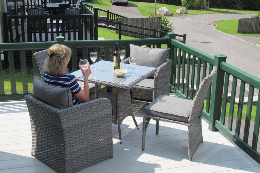 Photo of Patio Balcony in White Cross