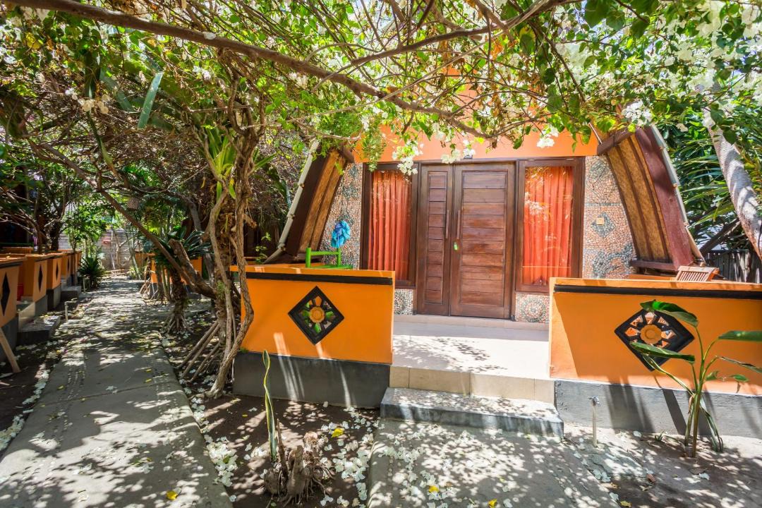 Photo of Buildings in Gili Trawangan