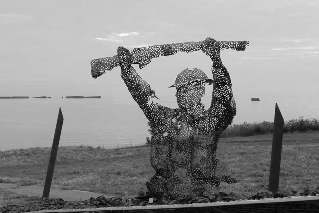 Photo of Human In Picture in Arromanches-les-Bains