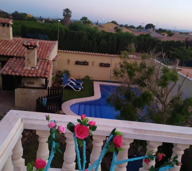 Photo of Patio Balcony in La Pobla de Vallbona