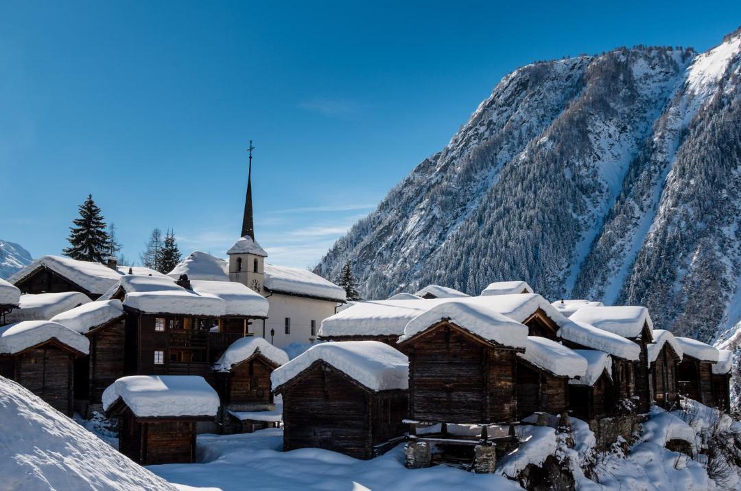 Photo of Buildings in Blatten bei Naters