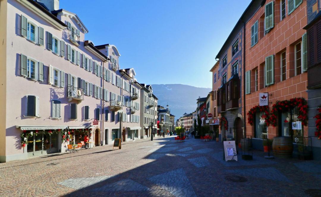 Photo of Buildings in Sion