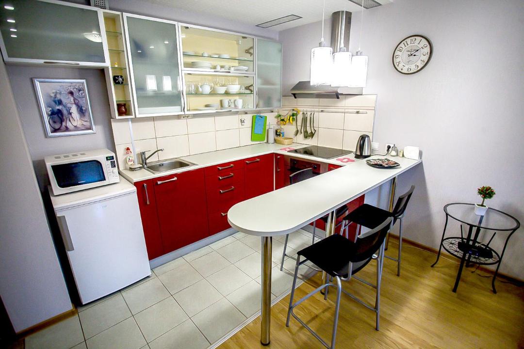 Photo of Kitchen in Ozero Dolgoe