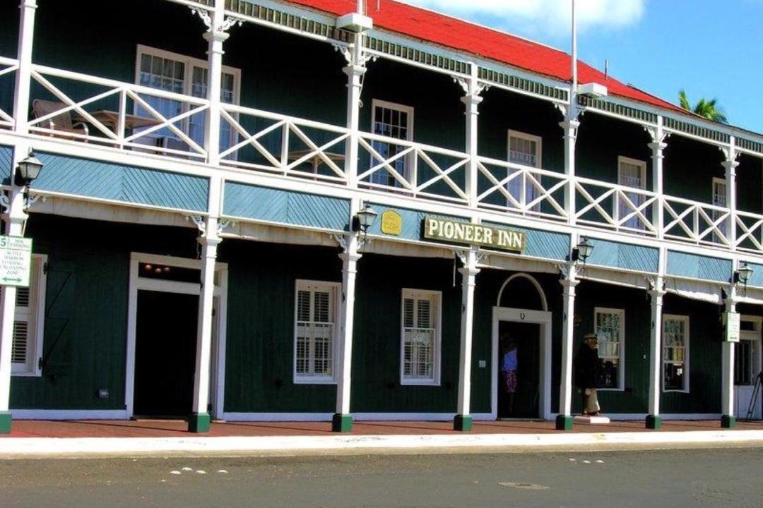 Photo of Buildings in Historic Lahaina Front Street