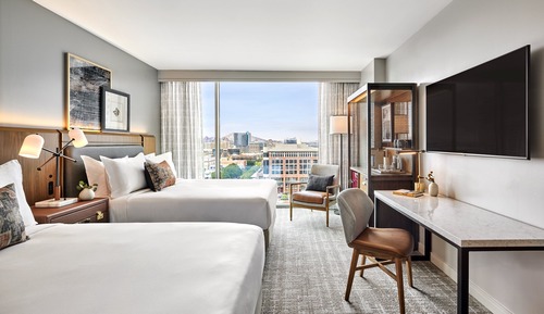 Premier Room, 2 Queen Beds, Accessible (Roll-In Shower)
