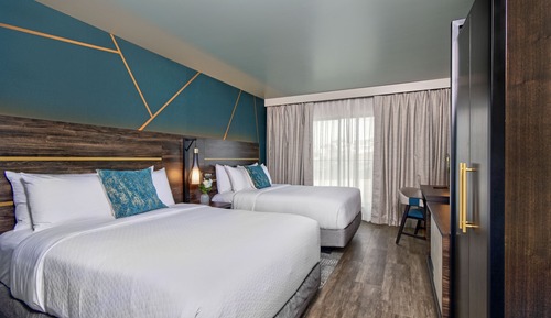 Deluxe Room, 2 Double Beds, Non Smoking