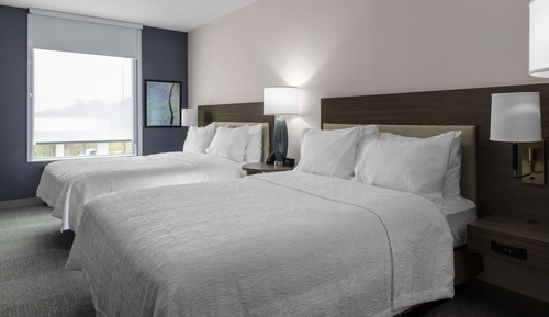 Suite, 2 Queen Beds, Accessible (Mobility & Hearing, Roll-In Shower)