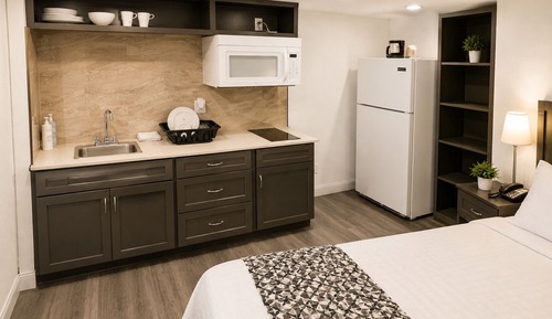 Economy Studio Suite, 1 Queen Bed