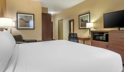 Standard Room, 1 King Bed, Non Smoking, Refrigerator & Microwave